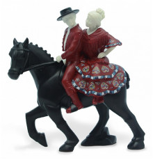 Статуэтка (14.5 см) Pareja A Caballo 763619