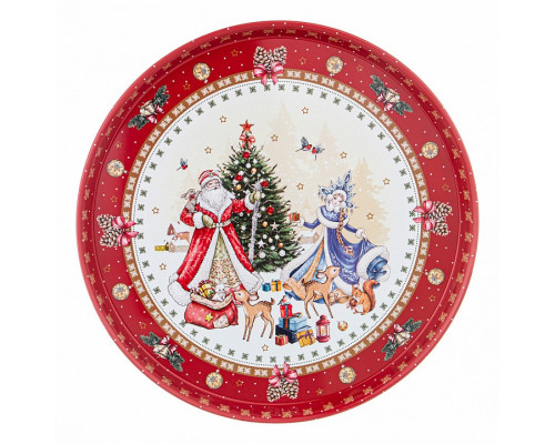 Поднос (3.3x2.1 см) Christmas 898-026 