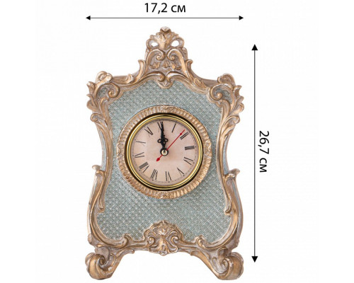 Настольные часы (17.2х7х26.7 см) Рококо 504-385 