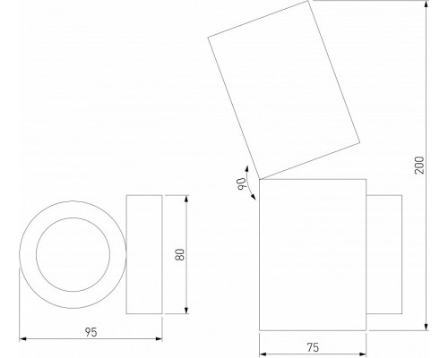 Бра Elektrostandard Deep a062927