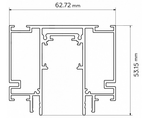 Трек встраиваемый Ambrella Light GL GL3252