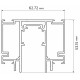 Трек встраиваемый Ambrella Light GL GL3252