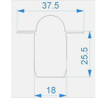 Заглушка для профиля Deko-Light R-ET-03-10 979700