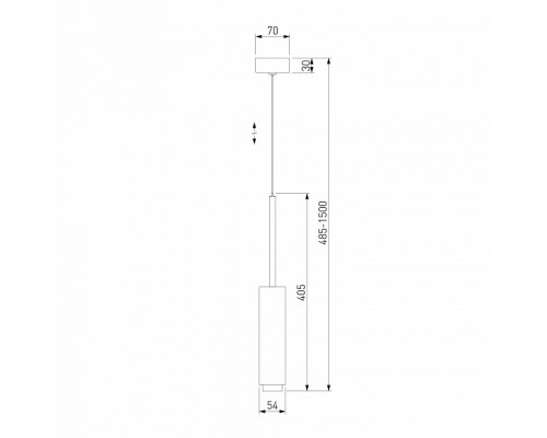 Подвесной светильник Eurosvet Dante 50203/1 LED