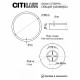 Накладной светильник Citilux Бейсик Лайн CL738241VL