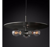 Подвесной светильник Imperiumloft Rh Utilitaire Disk Triple Pendant 40.2340