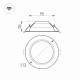 Встраиваемый светильник Arlight CYCLONE 023196(2)