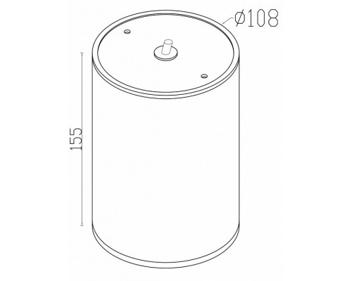 Накладной светильник Maytoni Bar O306CL-L12GF