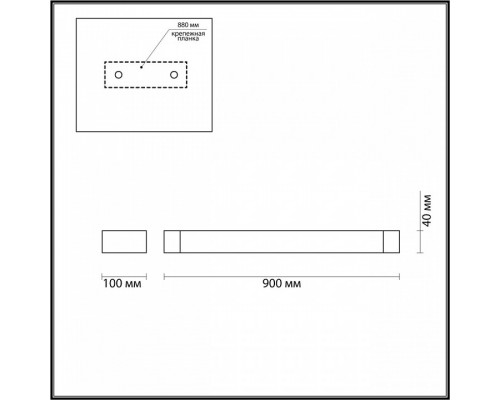 Накладной светильник Odeon Light Arno 3888/24WB