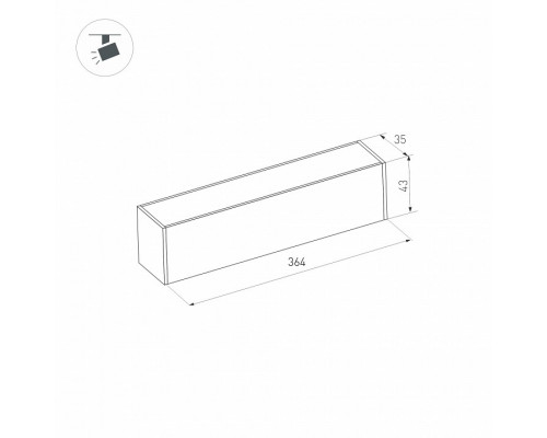 Встраиваемый светильник Arlight MAG-45 034997