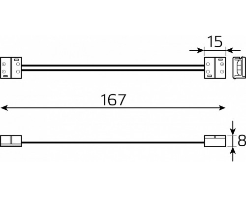 Соединитель лент гибкий Gauss Basic BT436