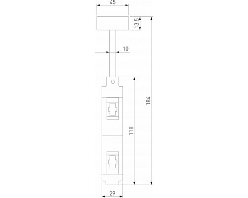 Основание на штанге Elektrostandard Esthetic Magnetic a065436