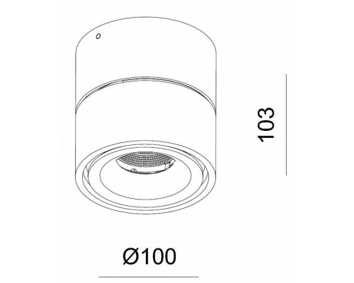 Накладной светильник Deko-Light Uni 348124