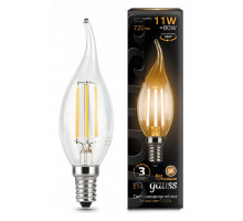 Лампа светодиодная Gauss LED Filament E14 11Вт 2700K 104801111