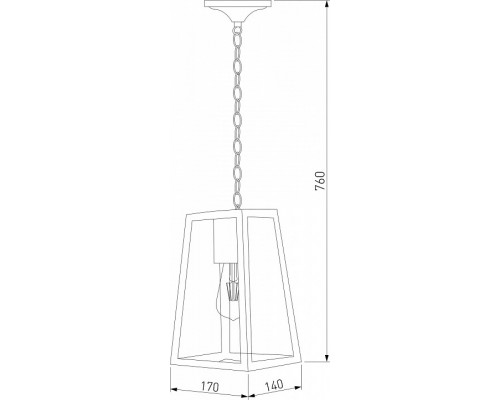 Подвесной светильник Elektrostandard Germes 35152/H