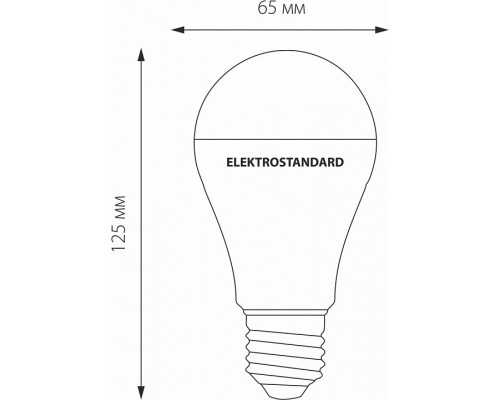 Лампа светодиодная Elektrostandard Classic LED E27 20Вт 6500K a052540