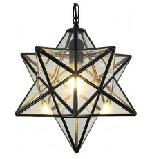 Подвесной светильник Imperiumloft Black Star Clear Glass 101314-26