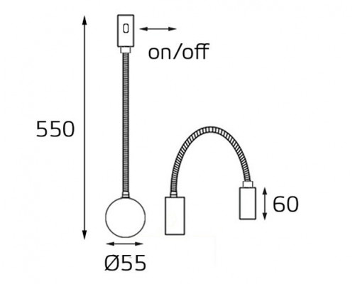 Бра Italline 3026 3026 white