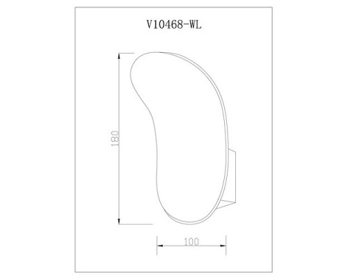 Накладной светильник Moderli Parma V10468-WL