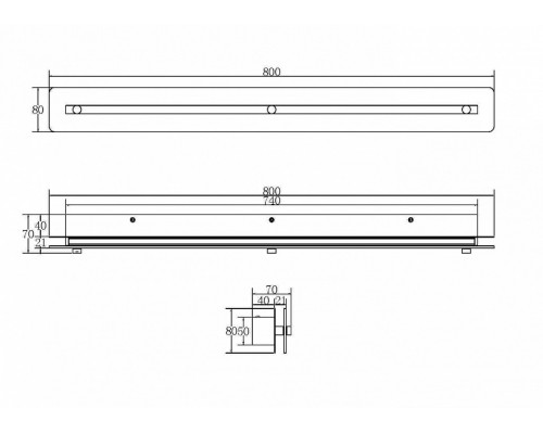 Накладной светильник Maytoni Maya P091WL-L21CH3K