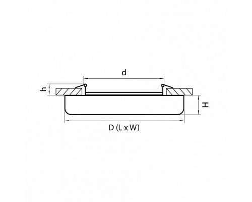 Встраиваемый светильник Lightstar Zocco 221362