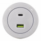 Розетка USB и type C на треке Arte Milano Am-track-sockets-39 399731TS/USB-Type-C Silver