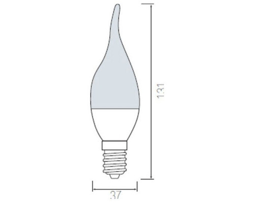 Лампа светодиодная Horoz Electric HL4370L  4Вт 4200K HRZ00000027