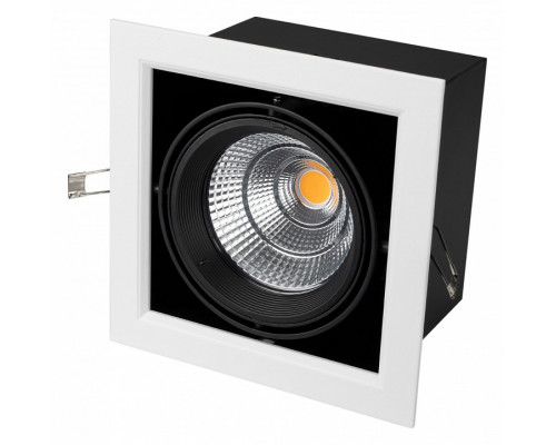 Встраиваемый светильник Arlight CL-KARDAN-S190x190-25W White6000 (WH-BK, 30 deg) 026500