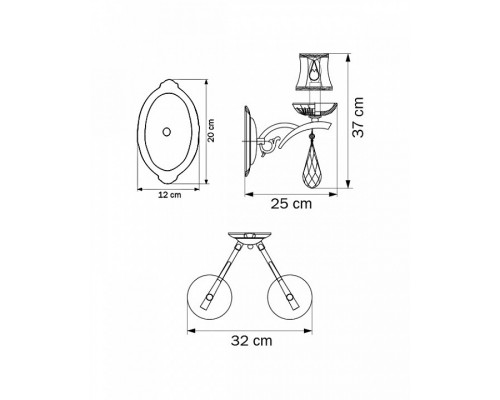 Бра Lightstar Inatti 718623