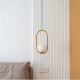 Подвесной светильник Imperiumloft Matthew Mccormick Hoop Gold Mila Pendant HOOP-B01