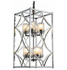 Подвесная люстра LUMINA DECO Quadrato LDP 1223-8 CHR