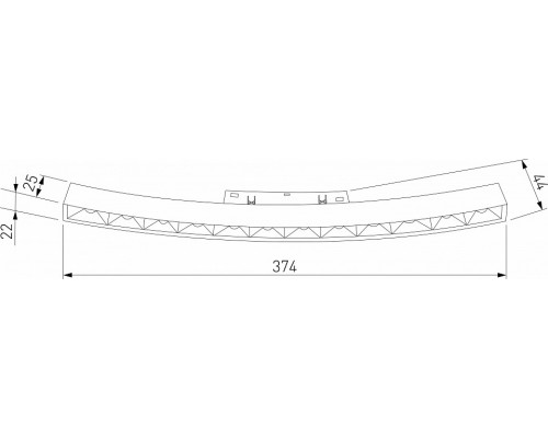 Встраиваемый светильник Elektrostandard Slim Magnetic a066514