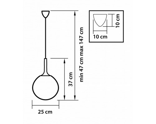 Подвесной светильник Lightstar Globo 813032