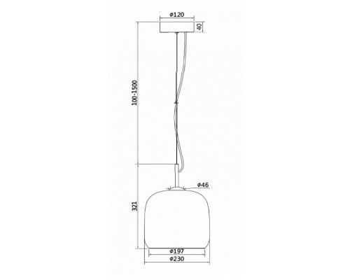 Подвесной светильник Maytoni Madmen MOD128PL-L6SG