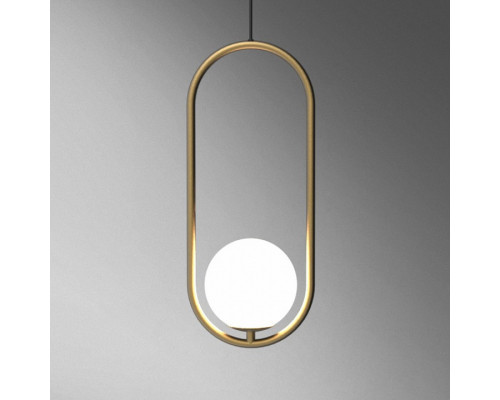 Подвесной светильник Imperiumloft Matthew Mccormick Hoop Gold Mila Pendant HOOP-B01