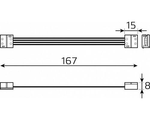 Соединитель лент гибкий Gauss Basic BT437