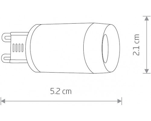 Лампа светодиодная Nowodvorski Bulb G9 3Вт 4000K 8447