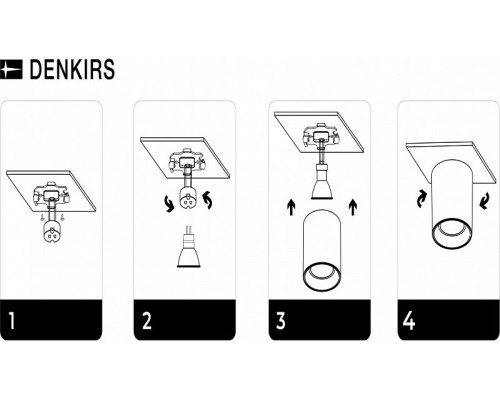 Накладной светильник Denkirs Soro DK3040-WH