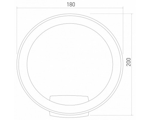 Светильник на штанге Elektrostandard Ring a054931