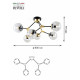 Потолочная люстра Rivoli Parte Б0044423