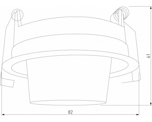 Встраиваемый светильник Elektrostandard Conner a063991