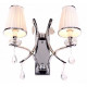 Бра LUMINA DECO Glamour LDW 66247-2 WT+CHR