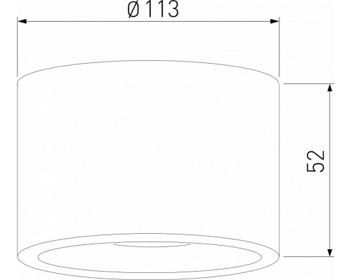 Накладной светильник Elektrostandard Light LED a057472