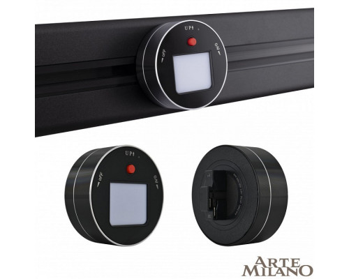 Накладной светильник Arte Milano Am-track-sockets 380011TL/Light Black