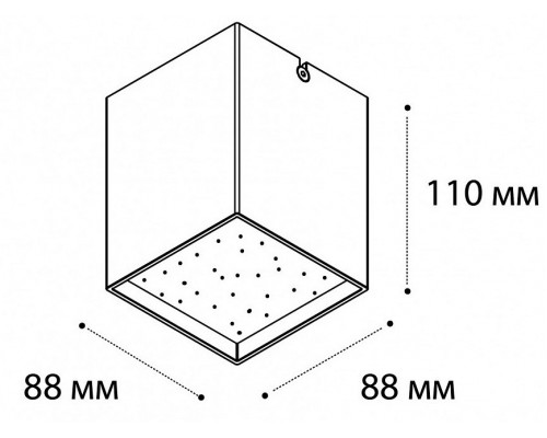 Накладной светильник Italline DL 3028 DL 3028 white 3000K