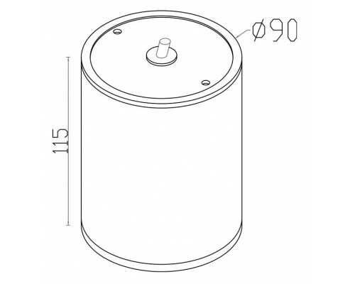 Накладной светильник Maytoni Bar O306CL-L7GF