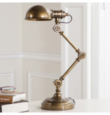 Настольная лампа офисная Imperiumloft Brass Steampunk Table Lamp 43.083