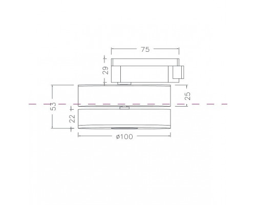 Накладной светильник Maytoni Magic TR006-1-12W3K-W4K