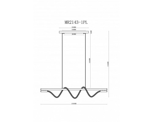Подвесной светильник MyFar Kenneth MR2143-1PL