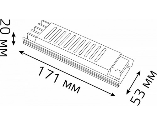 Блок питания Gauss  202001060